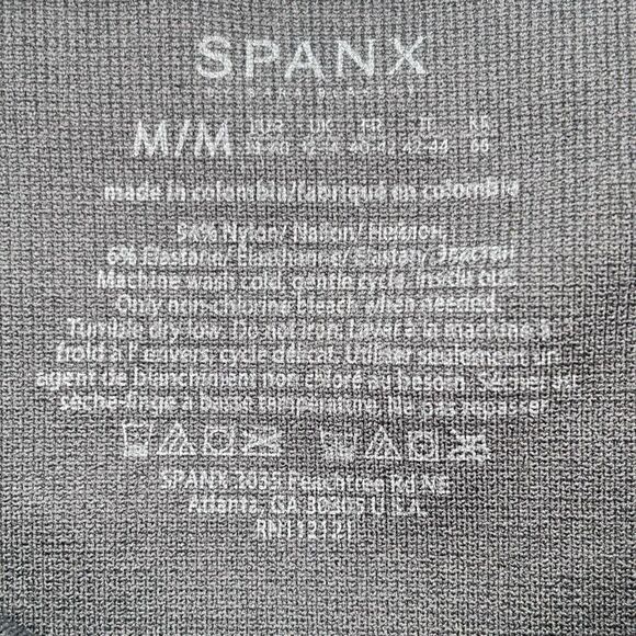 Spanx Camo Seamless Leggings Gray Size Medium - Picture 2 of 6